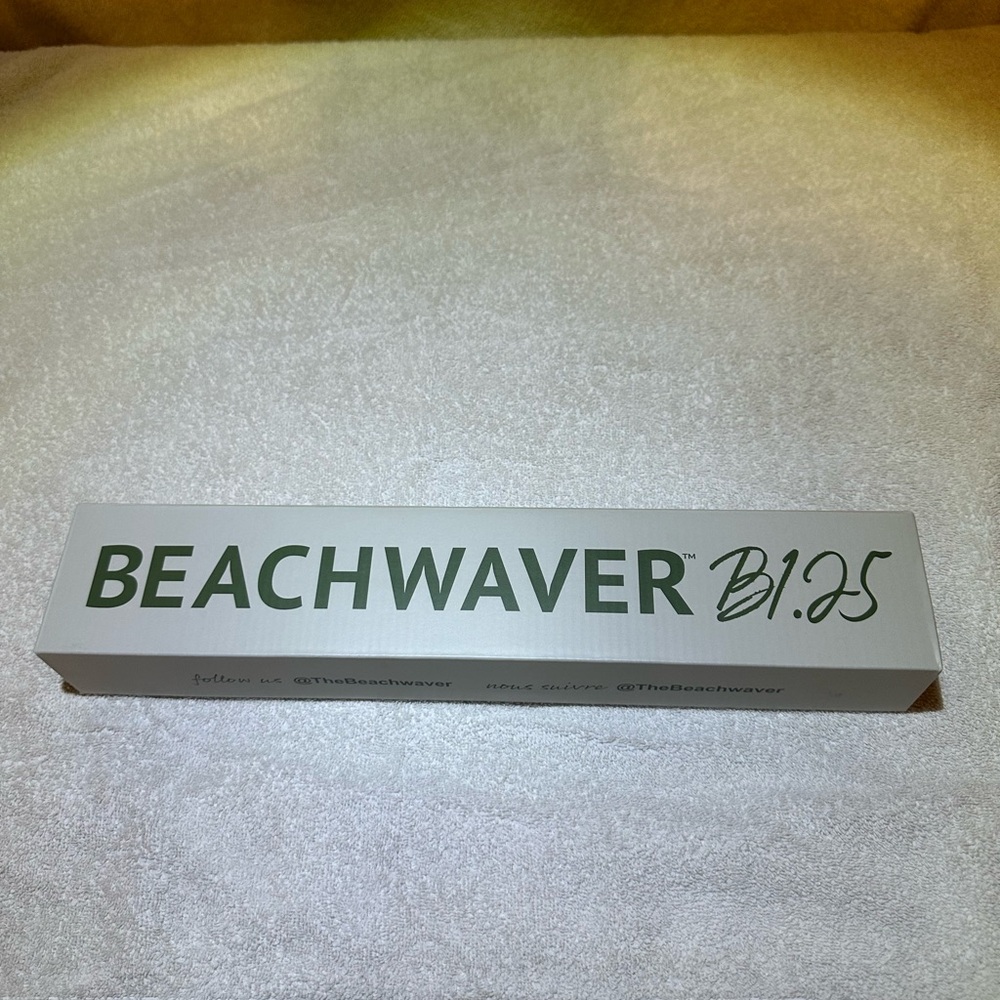 BeachWaver B1.25 rotating curling iron